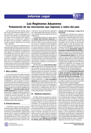 Los Reg Menes Aduaneros Pdf