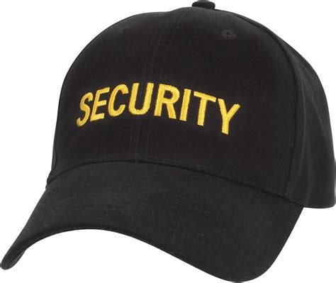 Rothco Security Supreme Low Profile Insignia Cap Security Guard Hat