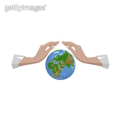 hands holding globe earth save the planet concept 이미지 1145982774 게티