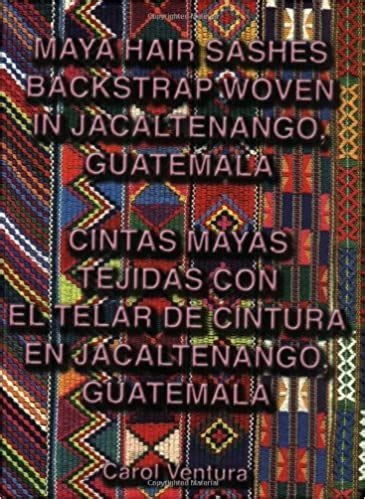 Maya Hair Sashes Backstrap Woven In Jacaltenango Guatemala Cintas