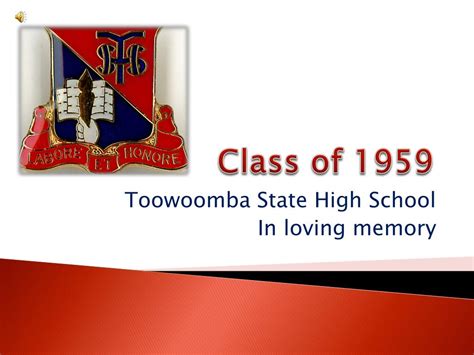 Ppt Class Of 1959 Powerpoint Presentation Free Download Id 7071925