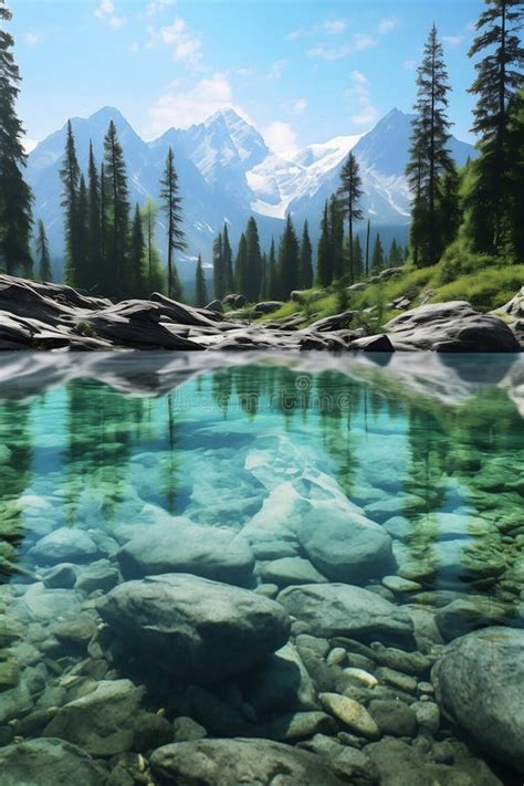 Exploring The Pristine Beauty Of Siberia S Alpine Lakes And Fore Stock Image Image Of 39aph39