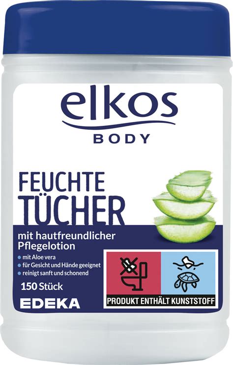 elkos Feuchte Tücher Box 150ST von Edeka24 für 2 49 ansehen