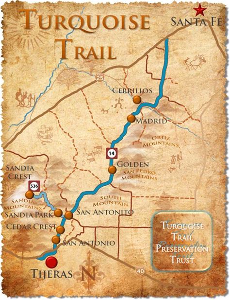 A Must See In New Mexico Is The Turquoise Trail National Scenic Byway