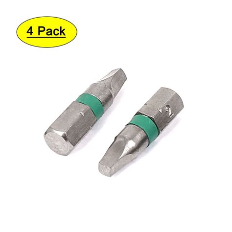 Hex Shank Mm X Mm Magnetic Square Head Screwdriver Bits Pcs