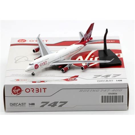 XX40036 Alloy Collectible Plane Gift JC Wings 1 400 Virgin Orbit Boeing