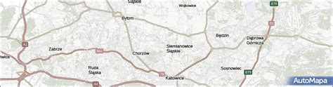 Mapa Siemianowice Śląskie Siemianowice Śląskie na mapie Targeo