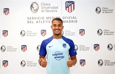 Atlético De Madrid Anuncia Contratação Do Brasileiro Samuel Lino