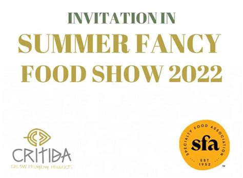 Summer Fancy Food Show New York Usa