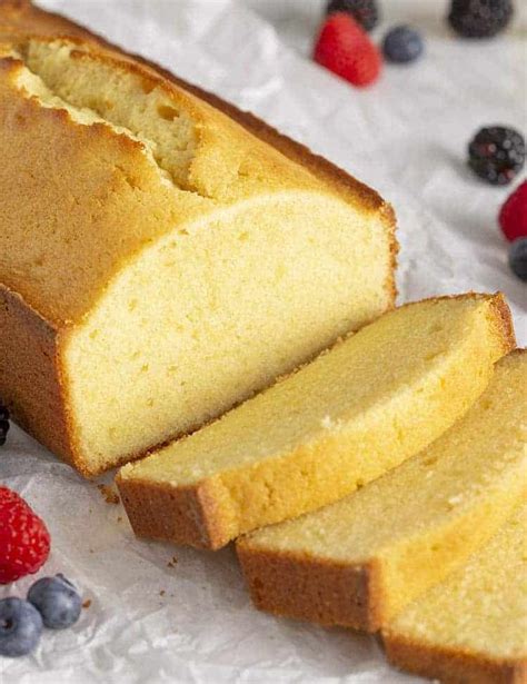 This Rich And Moist Pound Cake Has Big Notes Of Butter And Vanilla It