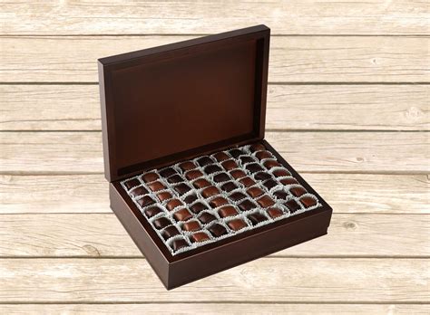 Wooden Chocolate Box Product Kodeky01 150 Lacquered Box Varnished