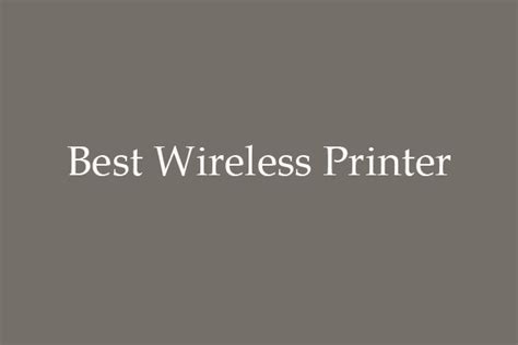 Best Wireless Printers (HP, Canon, Epson, etc.) - MiniTool