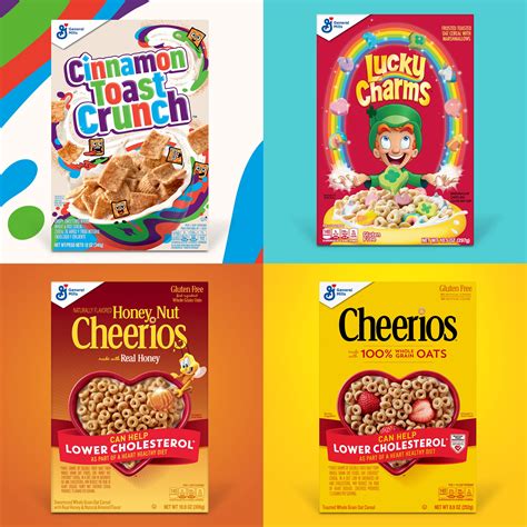 General Mills Breakfast Cereal Variety Pack Cheerios Cinnamon Toast