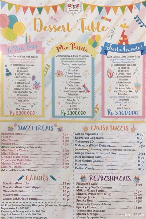 Selalu Diperbarui Menu Moms Cakes And Cookies Gading Serpong Tangerang