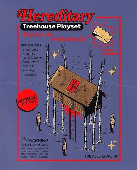 𝔸𝟚𝟜 Movies Art Gallery On Instagram Hereditary Treehouse Playset By