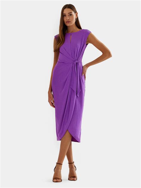 Lauren Ralph Lauren Robe De Cocktail 250925939002 Violet Regular Fit