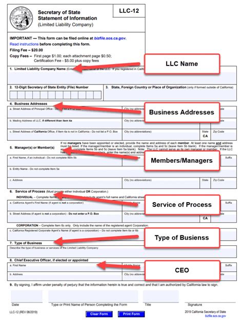 Statement Of Information What Is It And How To File One