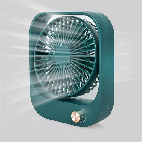 Ainseala Ventilateur De Bureau Usb Ventilateurs De Table Puissant Et