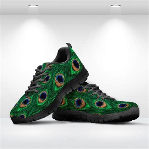 Peacock Shoes - Peacock Sneakers - Peacock Gift - Peacock Lover - Peacock Feather - Peacock ...