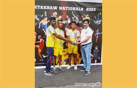 Army Sepak Takraw Players Shine In National Sepak Takraw Championship