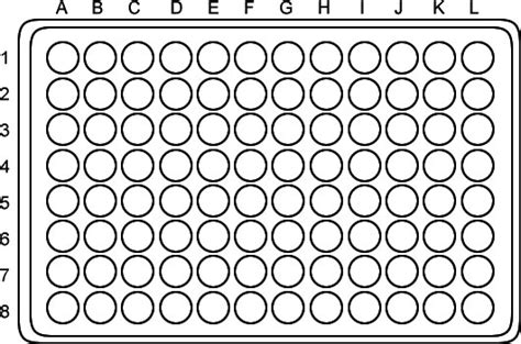 Filemicrotiter Plate 96 Wells Embryology