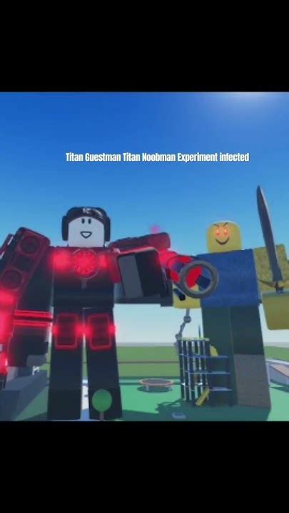 Titan Guestman Titan Noobman Infected Experiment Theme Youtube