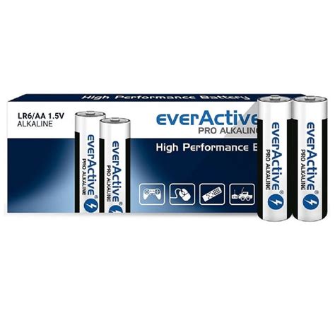 EverActive Pro Alkaline AA LR6 Patareid Parima Hinnaga Lapik Ee