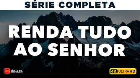 Devocional SÉRIE COMPLETA Confiança Tela preta e som de chuva