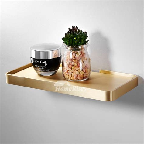 Small Brass Bathroom Shelf – Rispa