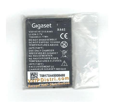 Original Battery For The Gigaset Sl H Sl H Sl H Sl H S