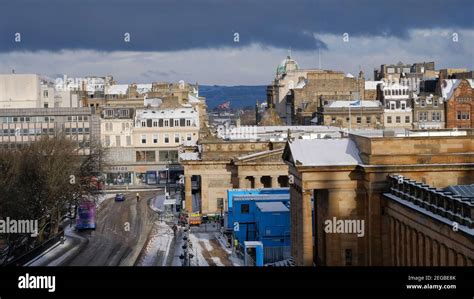 Scottish Street Snow Hi Res Stock Photography And Images Alamy