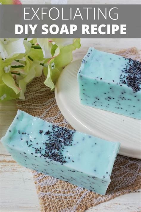 Homemade Exfoliating Soap Homemade Soap Bars Exfoliating Soap Diy Soap Recipe