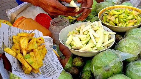 Spicy Masala Fruits Tasty Masala Mix Pyara Guava And Amra Street