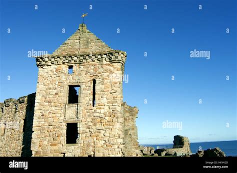 St Andrews Castle Scotland Stock Photo - Alamy