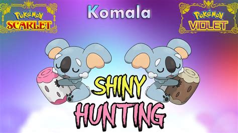 Shiny Hunting Shiny Komala Pokemon Scarlet And Violet Youtube