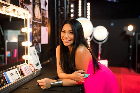 Photo Exclusif Anggun Backstage de l enregistrement de l émission