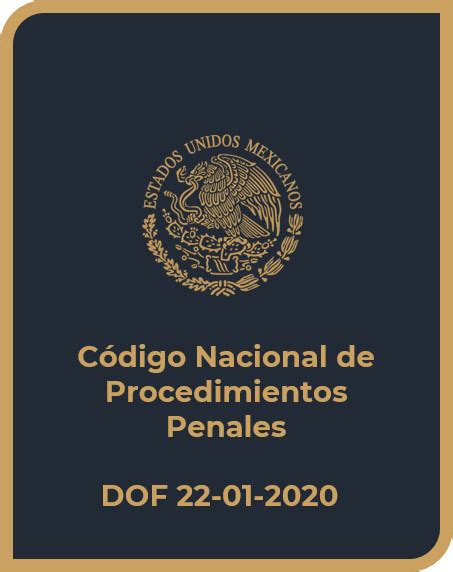 Código Nacional de Procedimientos Penales Procuraduría Fiscal de la