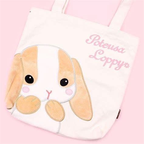 Amuse Pote Usa Loppy Rabbit Bunny Tote Bag Women S Fashion Bags