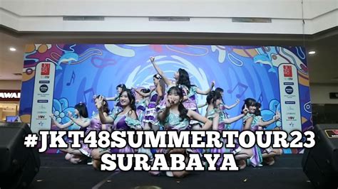 Mini Live JKT48 Summer Tour Surabaya 2023 City Of Tomorrow Mall