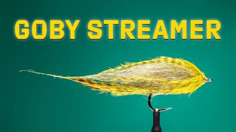 Goby Baitfish Streamer Fly Pick Your Own Colors Fly Tying Tutorial