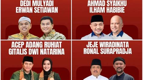 Catat Jadwal Debat Dan Kampanye Pilkada Jabar Kapan Ada Di