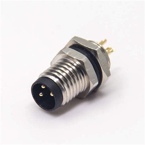 Amazon Elecbee M8 Industrial Connector Straight 3 Pin Male Socket