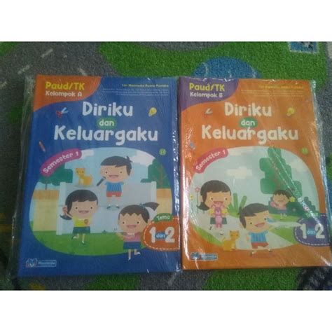 Jual Buku Paket Paud Tahun Dan Buku Seri Tematik Tk A Dan Tk B