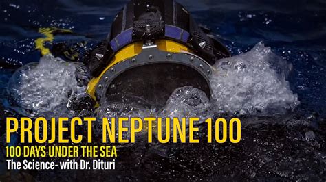 PROJECT NEPTUNE 100 The Science With Aquanaut Dr Dituri YouTube