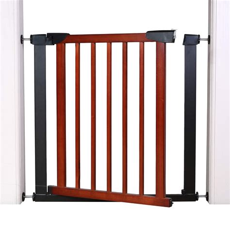 Fairy Baby Pet Gate Narrow Baby Gates Extra Wide for Doorways Wood Pre ...