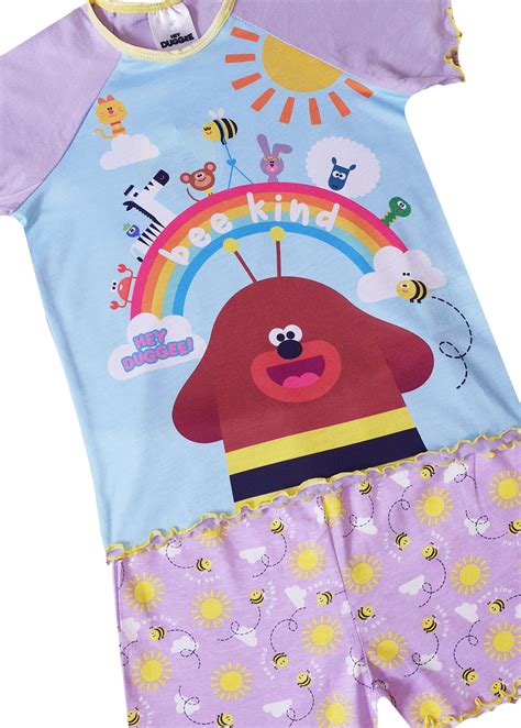 Girls Hey Duggee Short Pyjamas Pyjama Planet