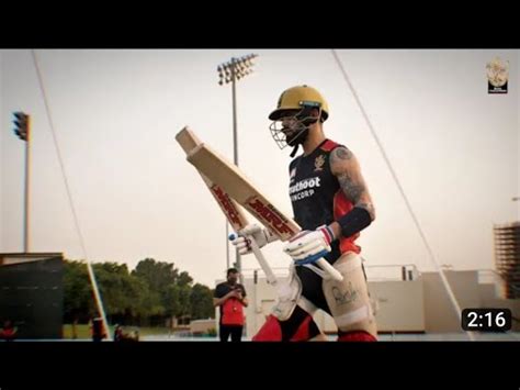 Rcb Practice Session Ipl Virat Kohli Batting Practice Glenn