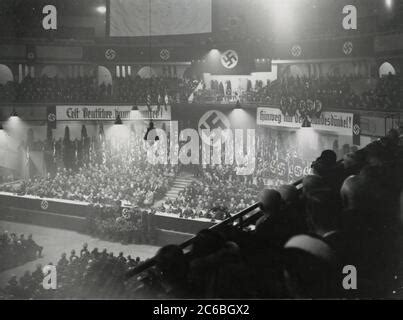 Rally In The Berlin Sportpalast Heinrich Hoffmann Photographs