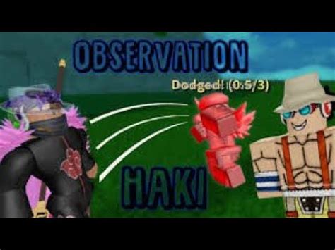 Como Conseguir El Haki De Observacion En Blox Fruits YouTube