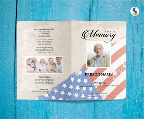 Military Obituary Template